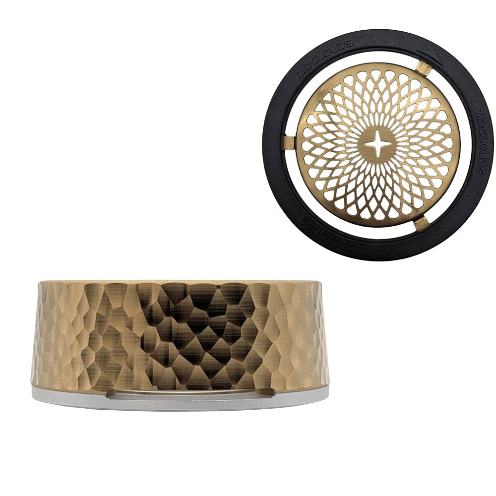 Maxx Hookah Crown Shell HMD + Guard Lid - Gold