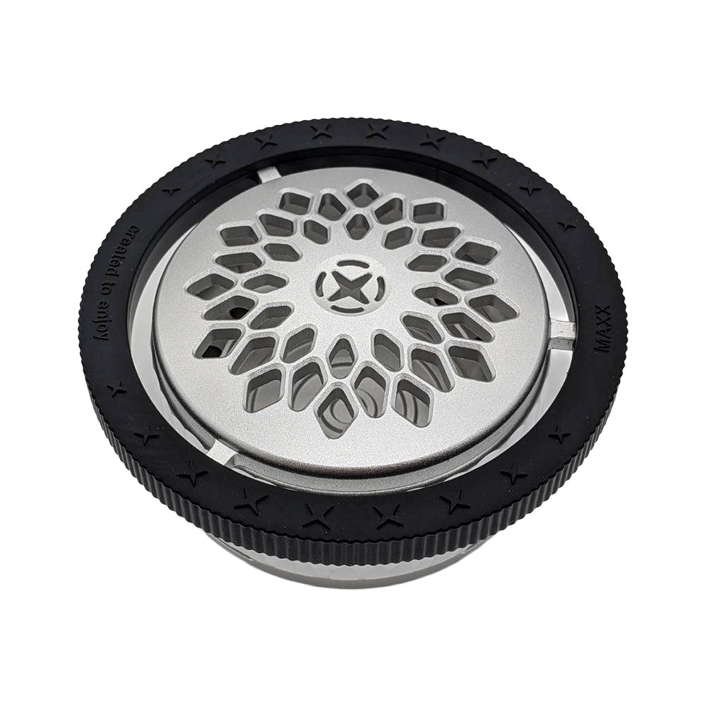 Maxx Hookah Crown Shell HMD + Crown Lid - Silver