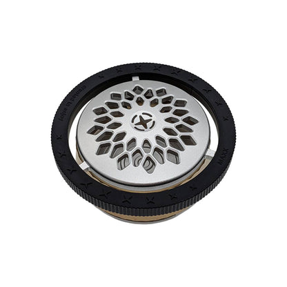 Maxx Hookah Crown Shell HMD + Crown Lid - Gold
