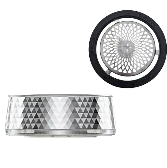 Maxx Hookah Crown HMD + Guard Lid - Silver