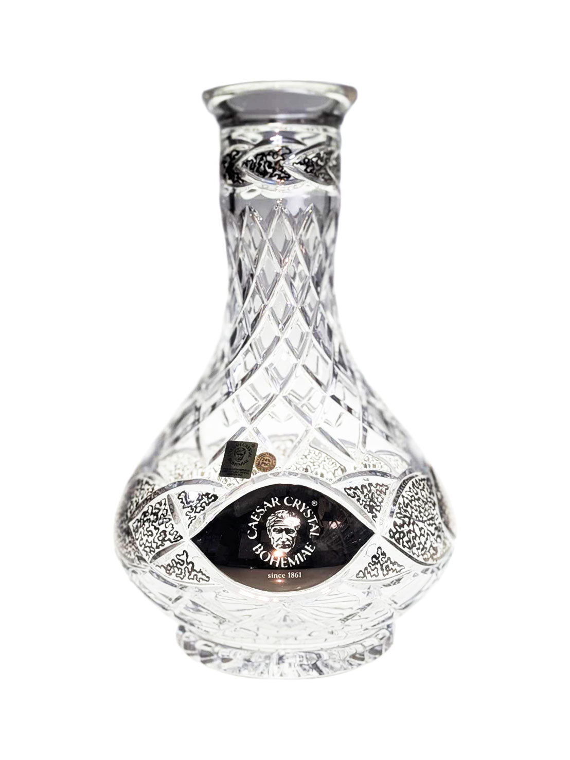 Caesar Hookah Base Drop Platinum Dream Karo Clear