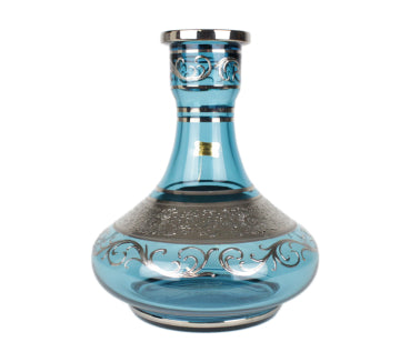 EGERMANN Hookah Bottle - Rayie Aqua Platinum