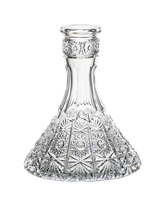 Caesar Hookah Base Paula with flints Clear
