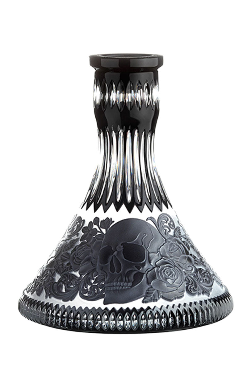 Caesar Hookah Base Skull Black